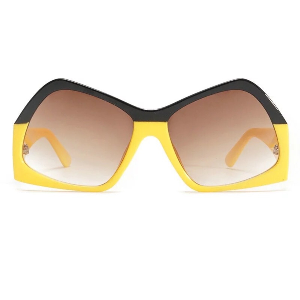 Oversized Sunglasses Fashion Futuristic Sunglasses